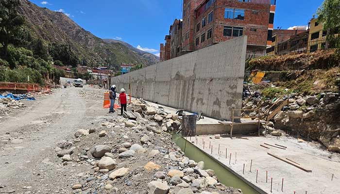 Detectan irregularidades en ejecución de obra de defensa ribereña en Chalhuanca